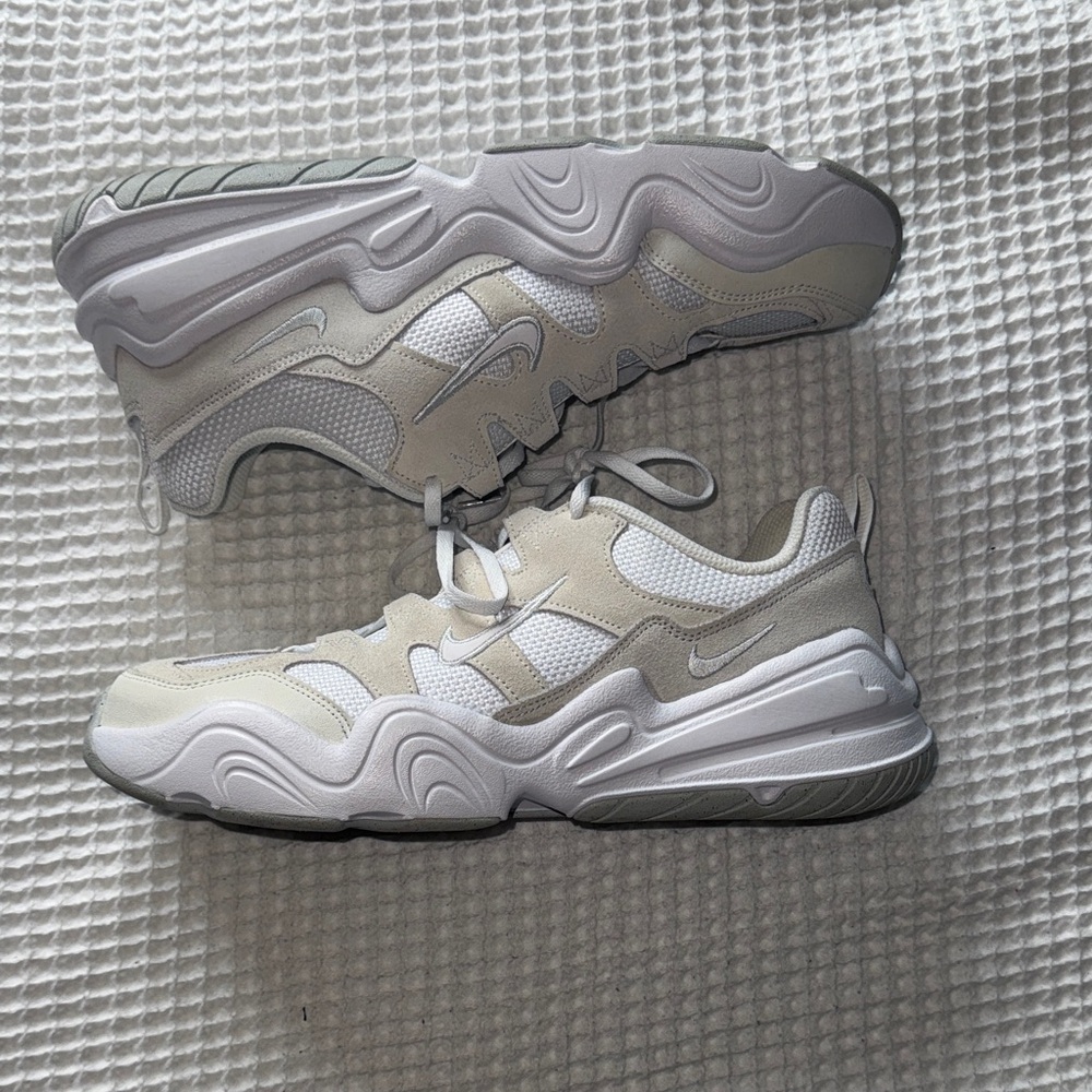 Nike White and Gray Athletic Shoes